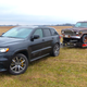 Image for article titled Towing An Old Jeep Through An Ice Storm With A 707 HP Jeep Grand Cherokee Trackhawk Was Truly Terrifying